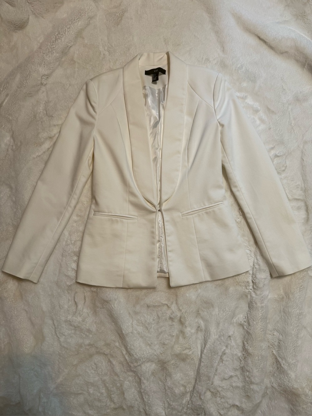 XXI White Tailored Women's Blazer Jacket
